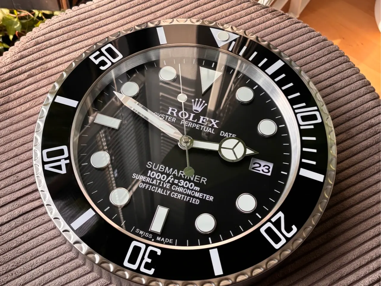 Billede 2 - Submariner vægur sort