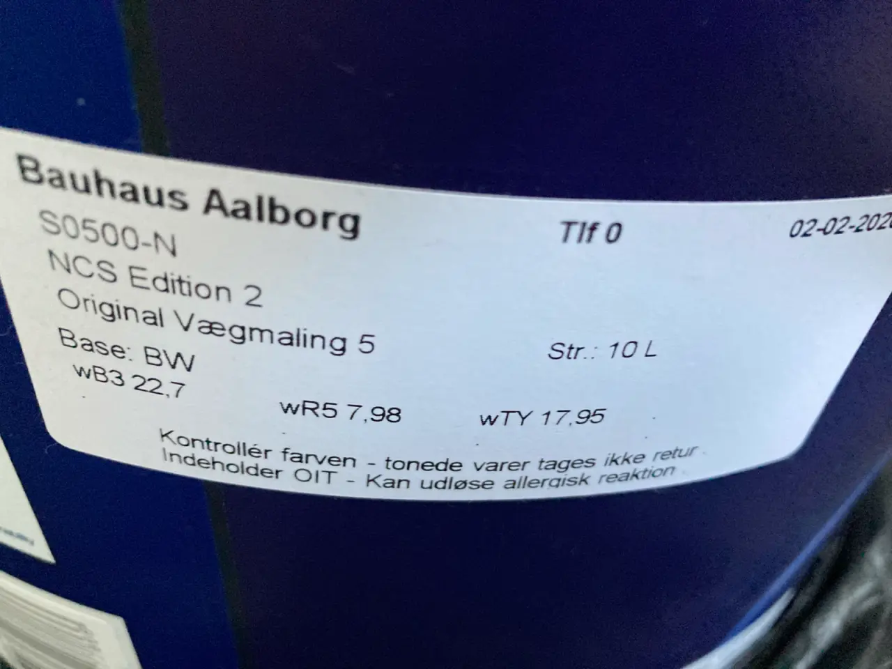Billede 2 - Nordsjø vægmaling glans 5