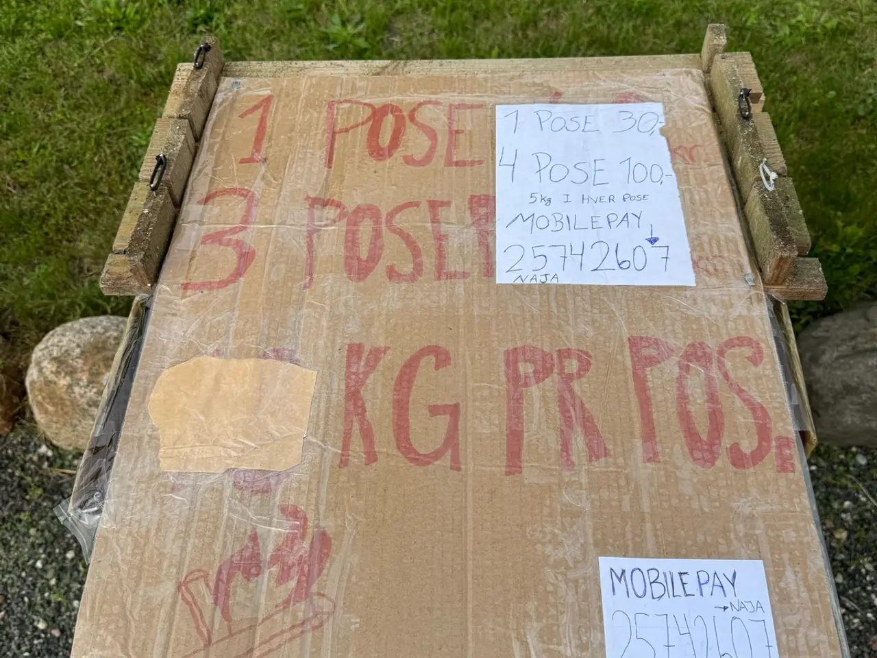 Billede 2 - Brænde med 5kg
