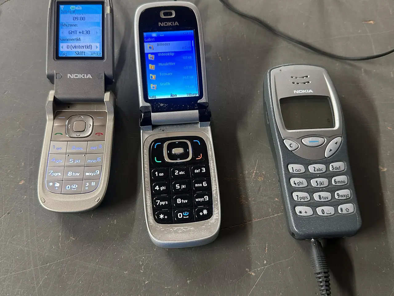 Billede 1 - 3 styks mobil telefoner af Nokia 