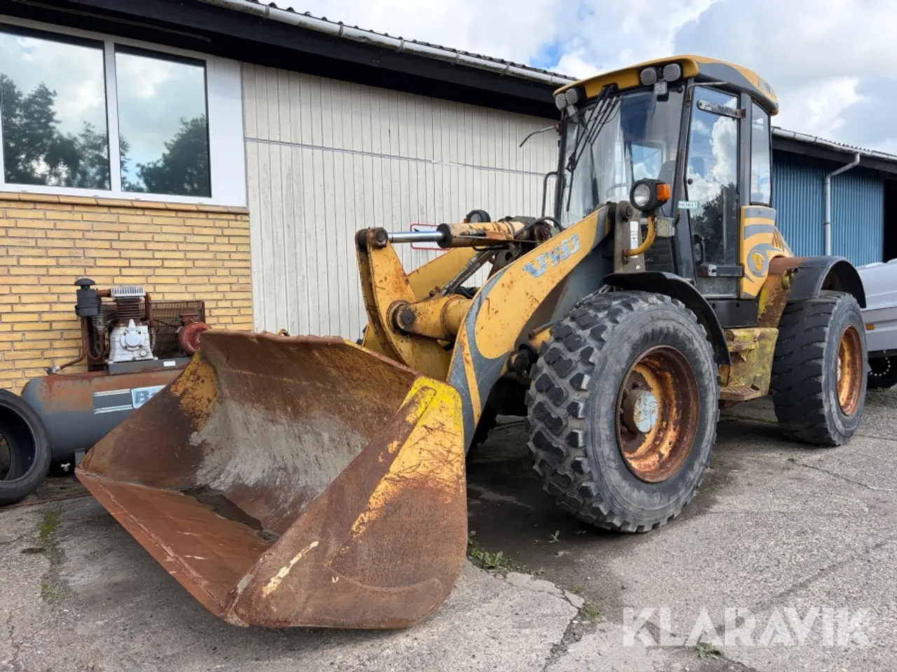 Billede 1 - Gummiged Venieri 9804 med skovl
