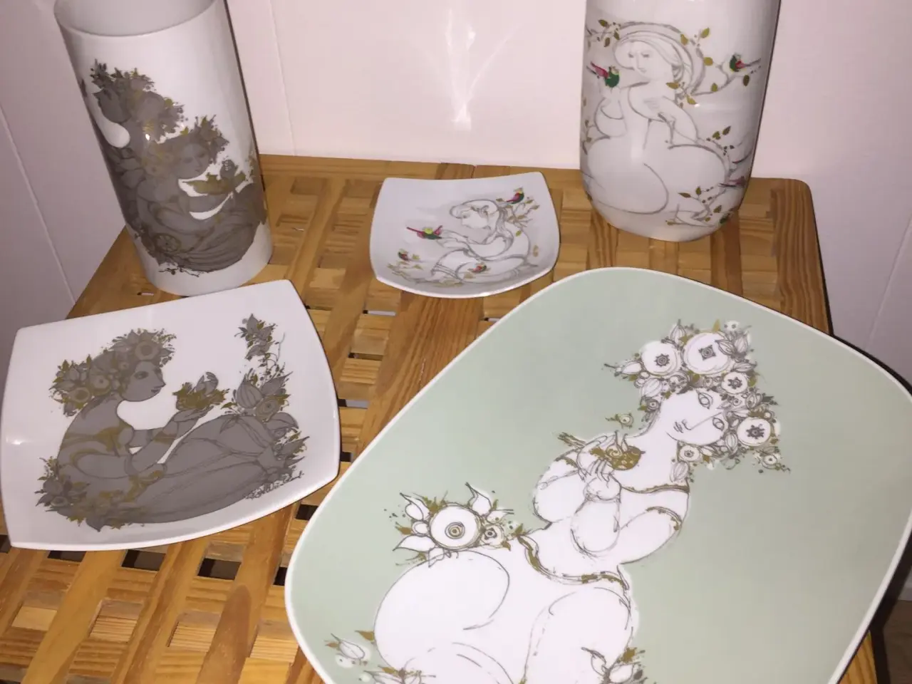Billede 1 - Retro Wiinblad Love Story Vase