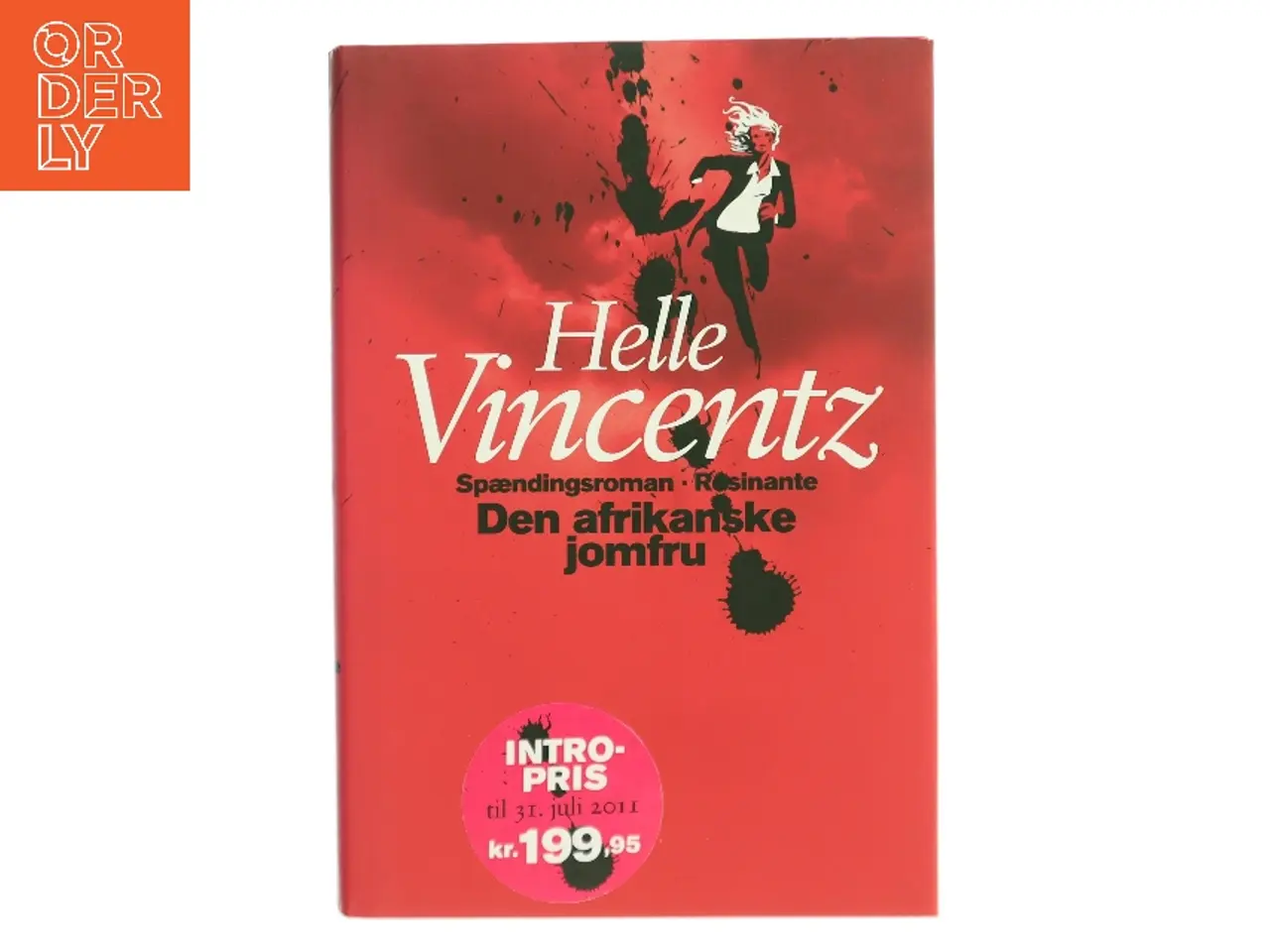 Billede 1 - Den afrikanske jomfru : roman af Helle Vincentz (Bog)
