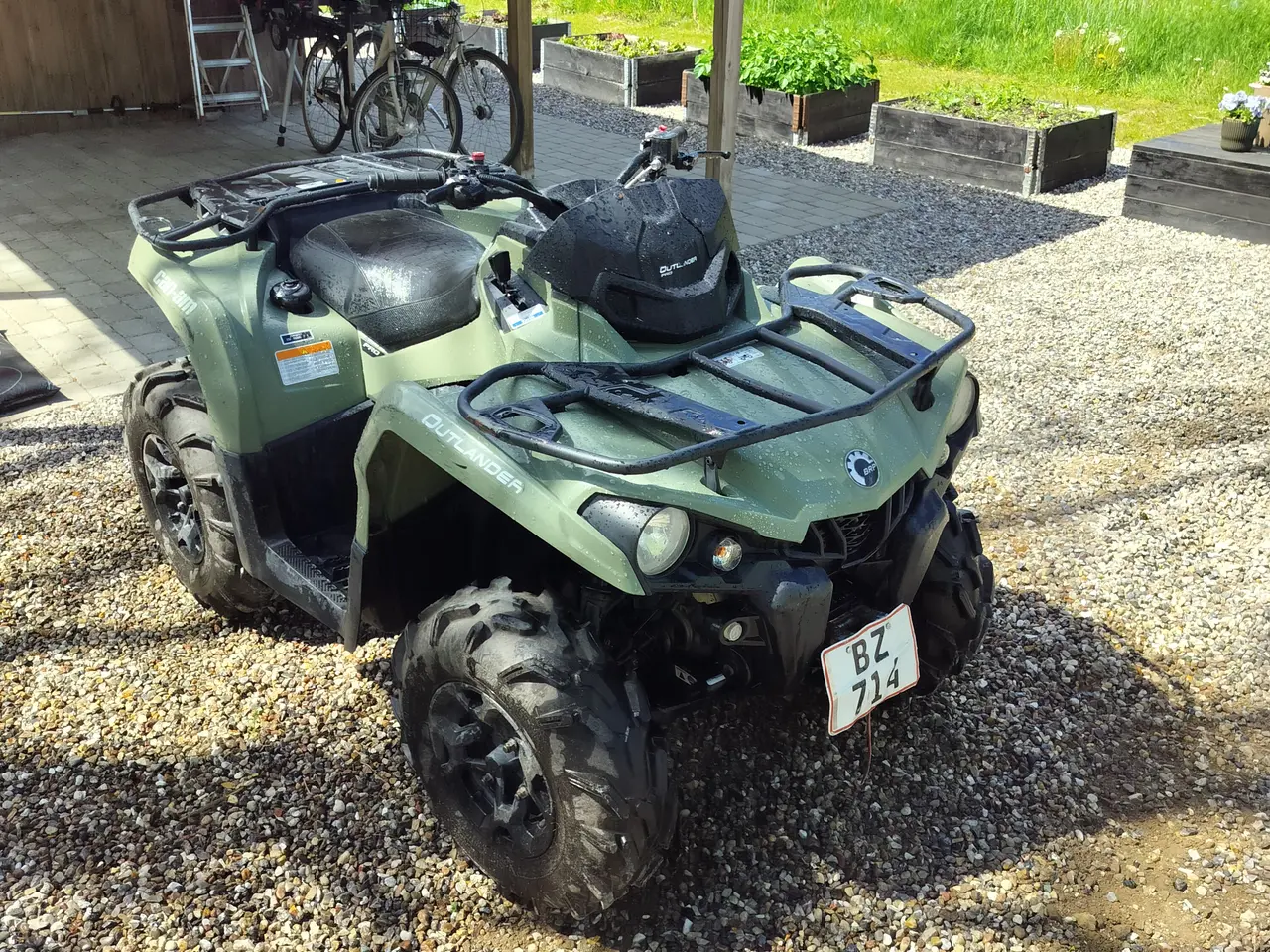 Billede 1 - Fin velholdt Can Am 570/650 ccm nysynet traktor