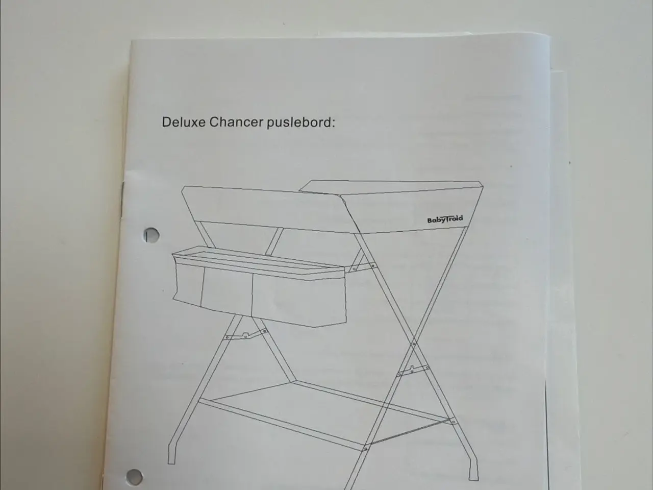 Billede 3 - Puslebord Babytrold