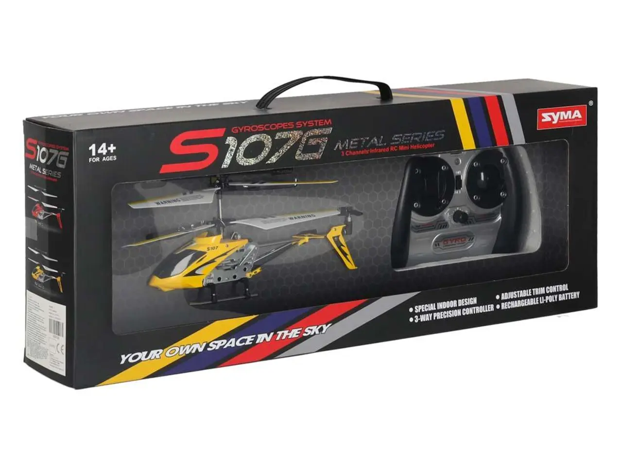 Billede 11 - Fjernstyret helikopter Syma S107G - gul