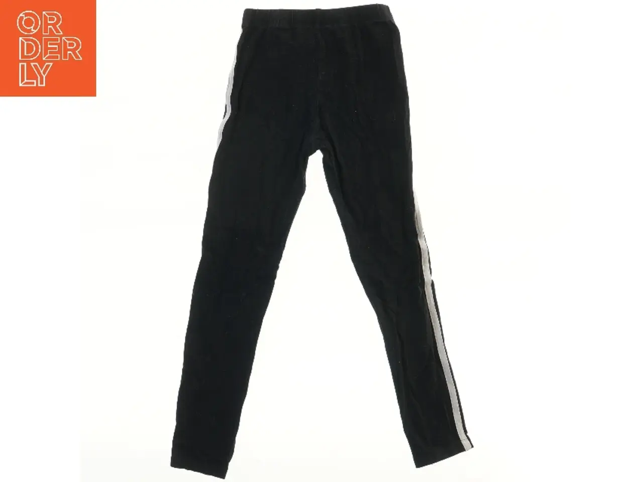 Billede 2 - Sorte leggings med hvide striber fra VRS (str. 122)