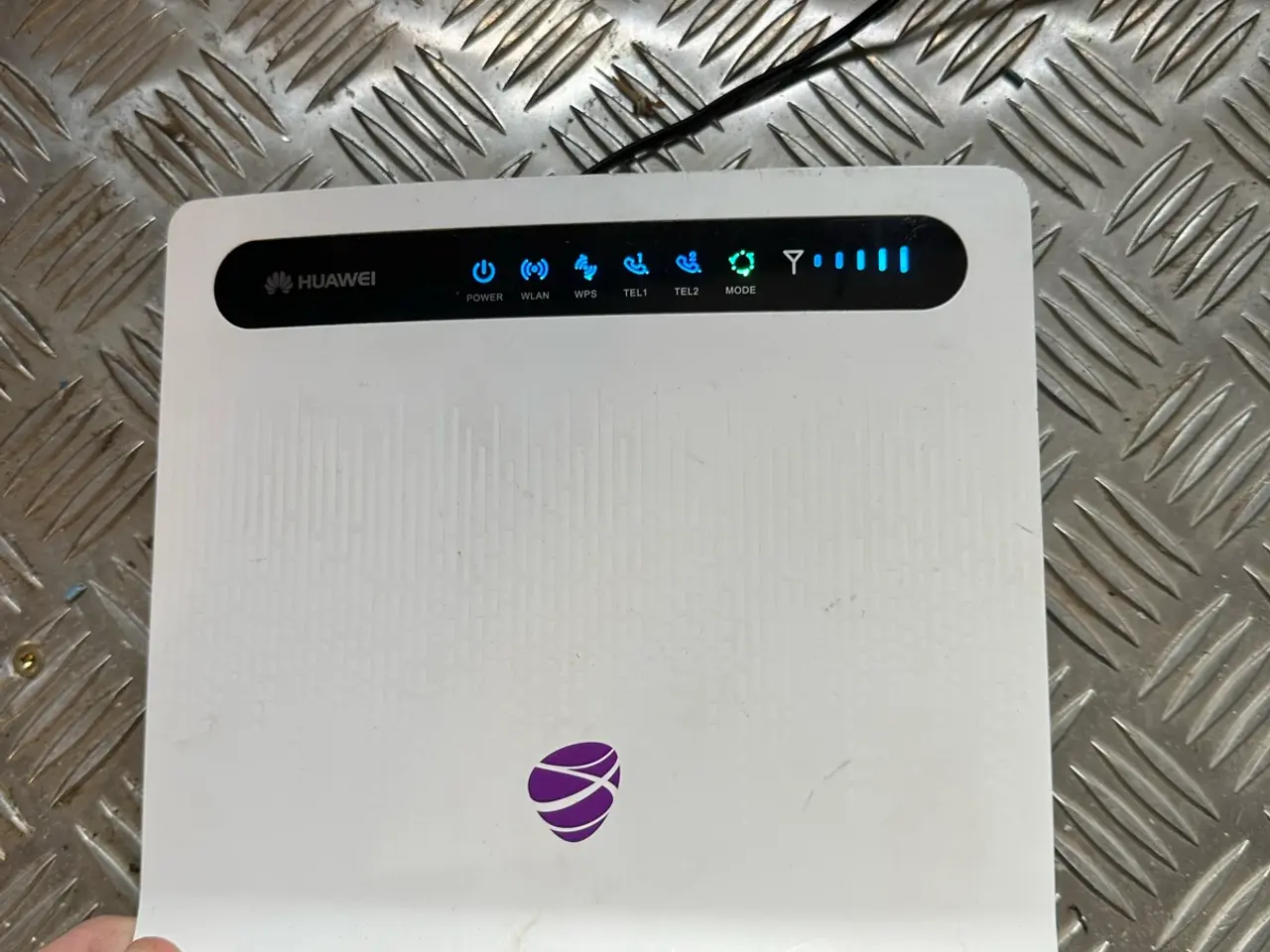 Billede 1 - Huawei CPE B593 4G LTE modem router hvid