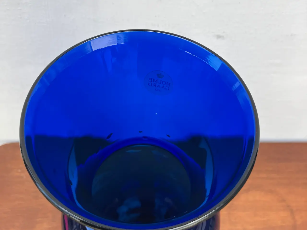 Billede 4 - Smuk Holmegaard/Royal Copenhagen vase