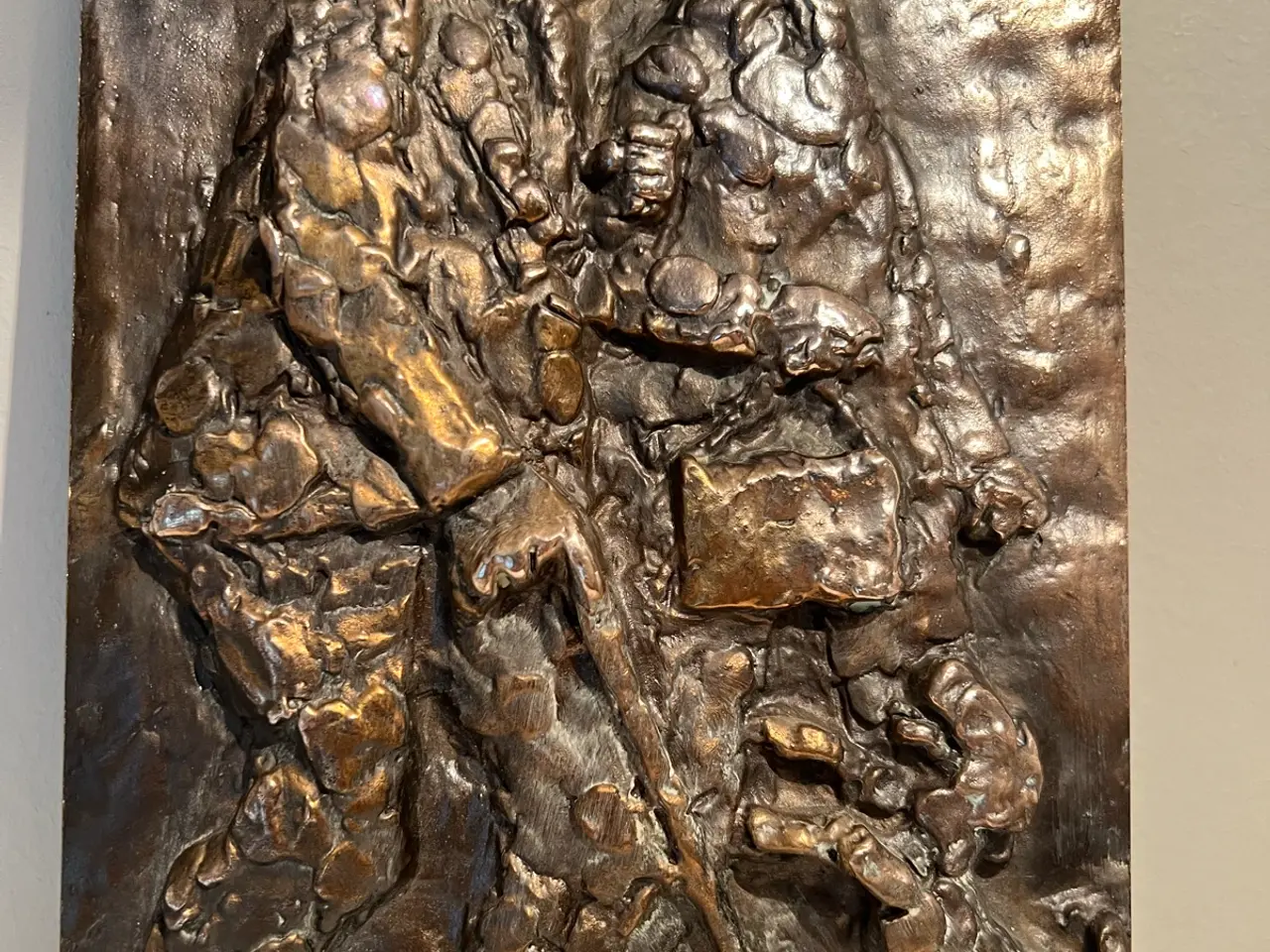 Billede 1 - Smukt bronze relief designet af Knud Nellemose