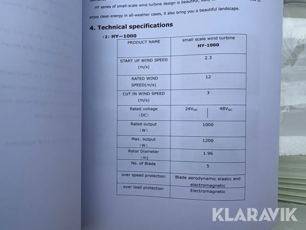 Billede 6 - Vindmølle HY 1000 - 1 kW
