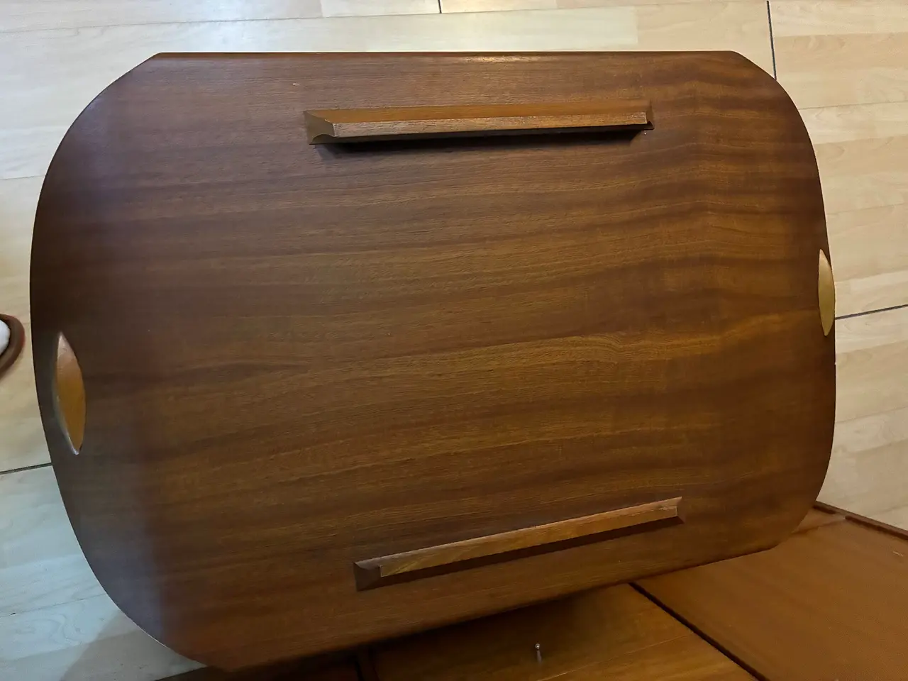 Billede 4 - Bakkebord med stålben 