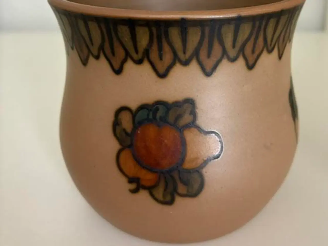 Billede 1 - Vase/krukke fra Hjorth 8 cm høj