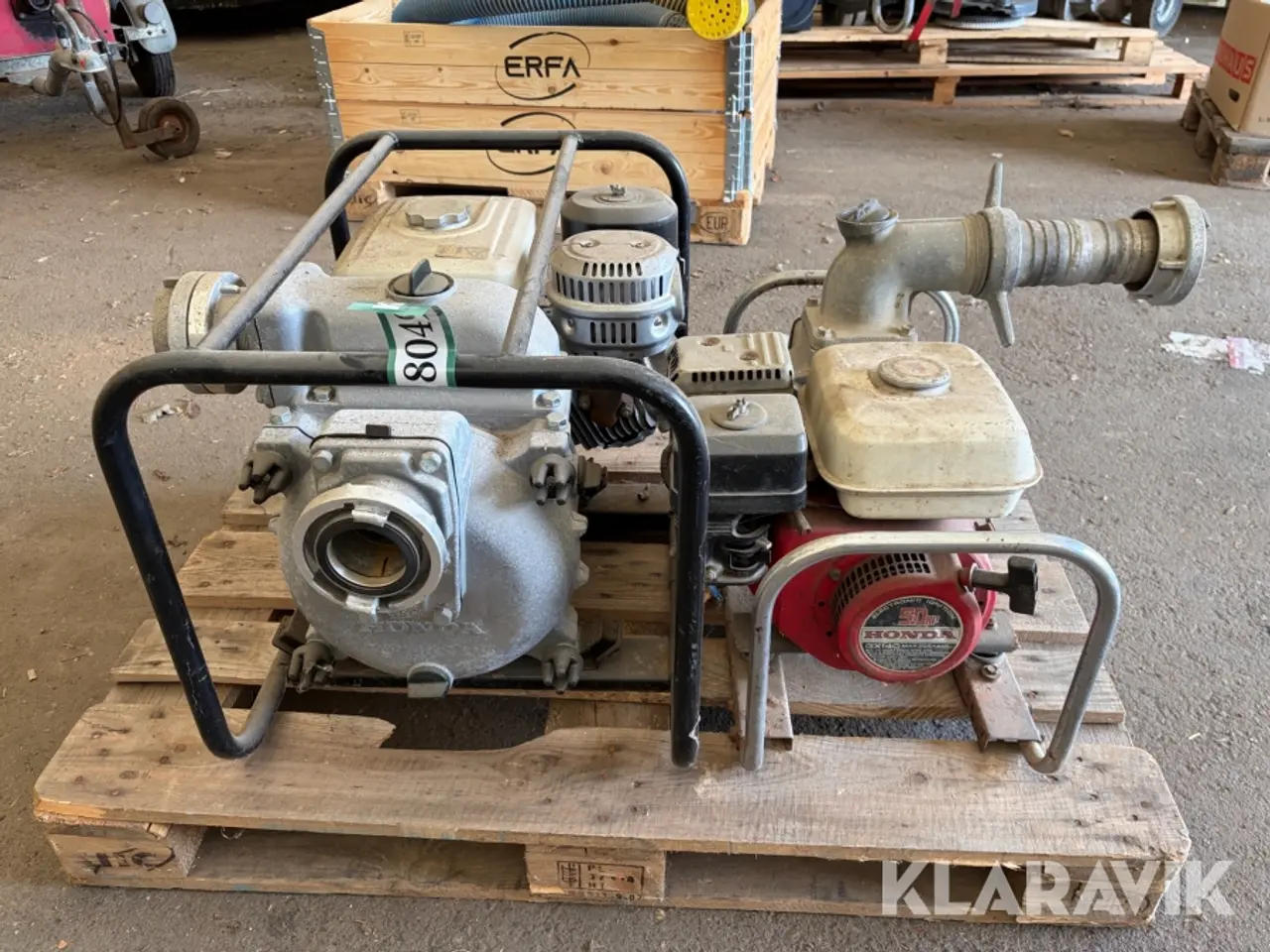 Billede 3 - Vandpumper Honda WA30X / WT30X - 2 styk med tilbehør