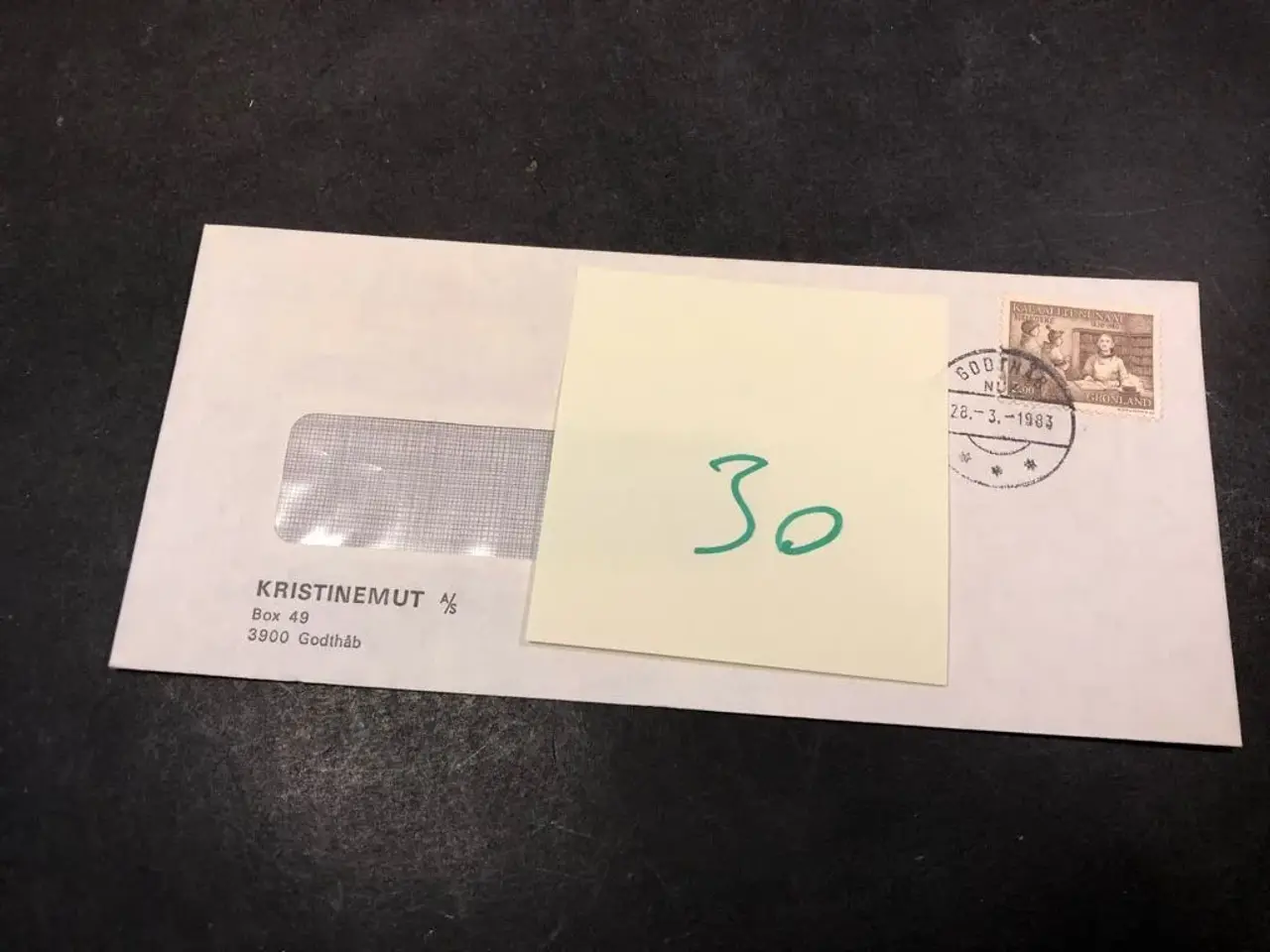 Billede 1 - Frimærker Grønland på originale kuverter