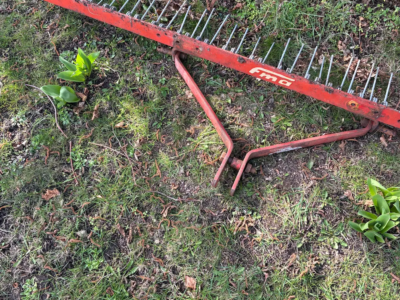Billede 3 - Gårdspladsrive