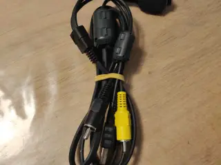Sony usb og AV kabel til Cybershot
