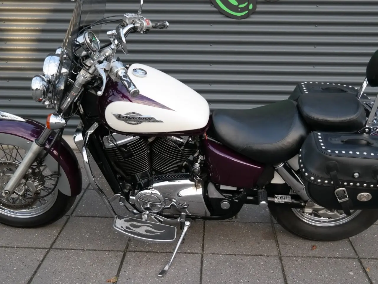 Billede 1 - Flot og yderst velholdt Honda vt1100 Shadow c2 ace