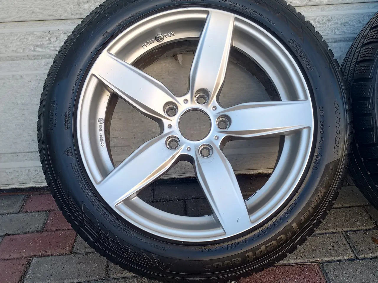 Billede 5 - 17" Vinterhjul, Vinterdæk BMW 5x120 Tpms,