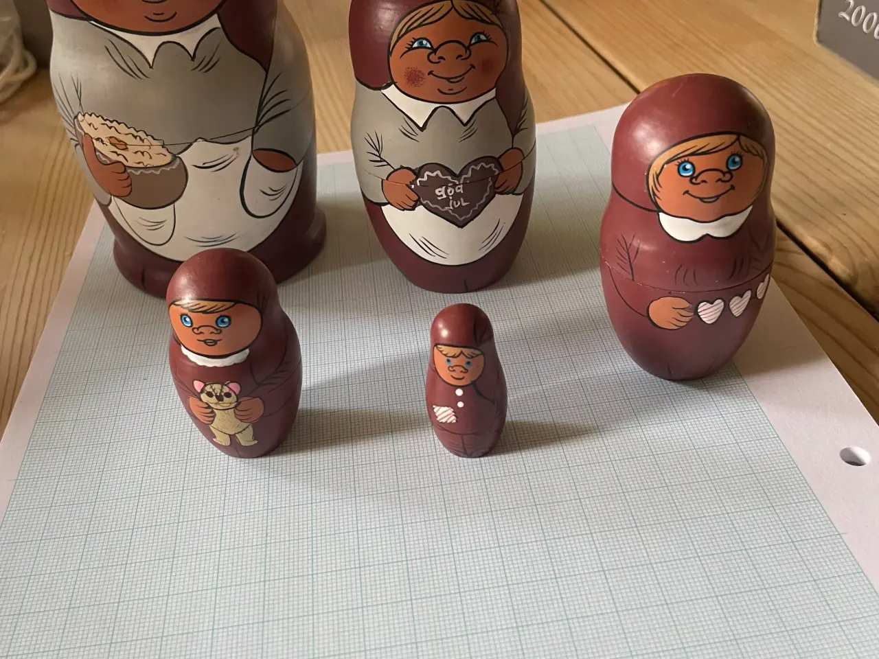 Billede 2 - Babuska nisse pige - klarborg