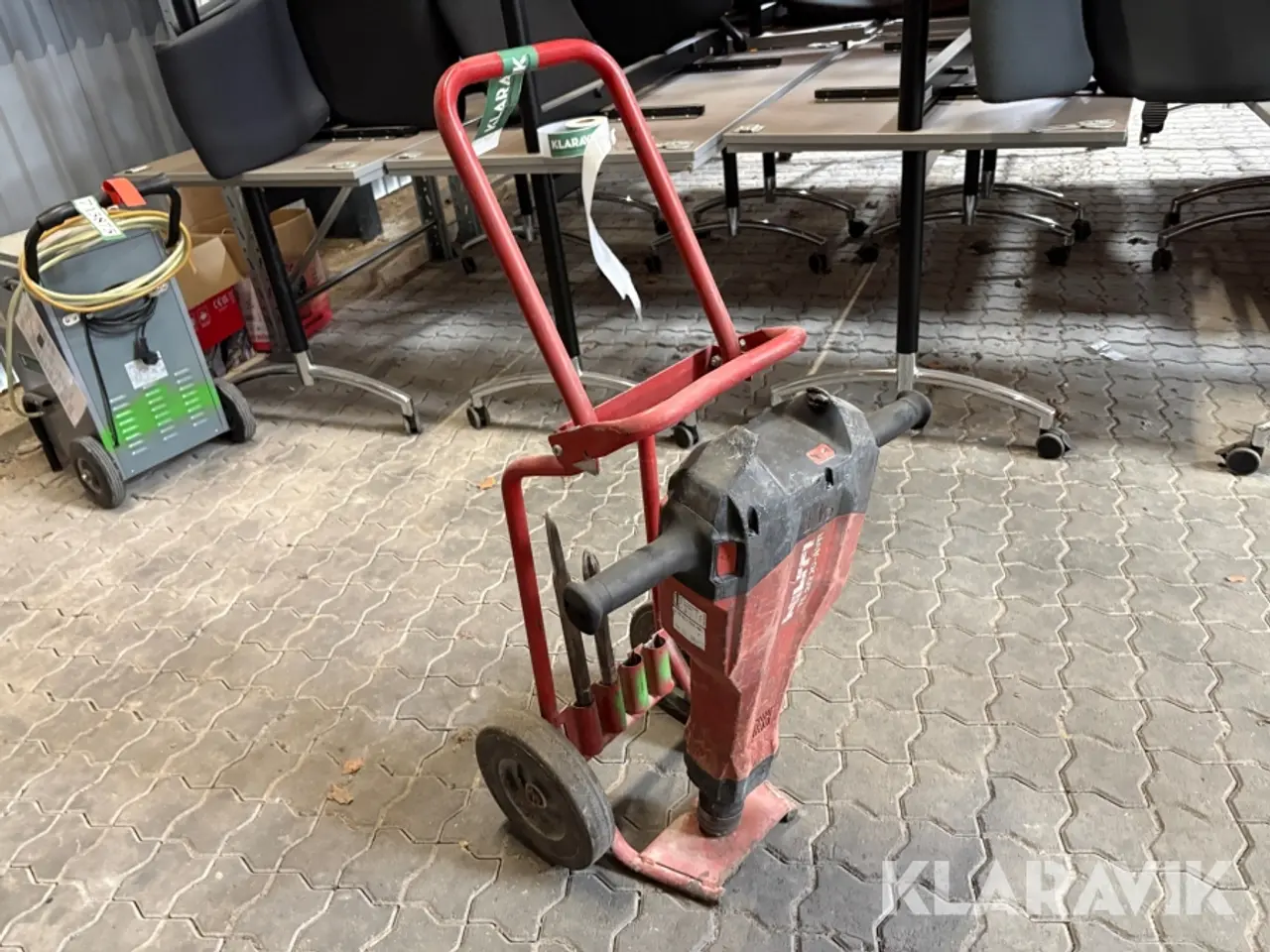 Billede 4 - Mejselshammer Hilti TE 2000-AVR på vogn