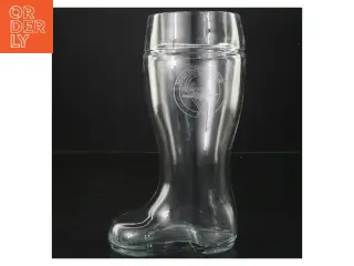 Glas formet som en støvle (str. Ø 10 cm længde 25 cm)