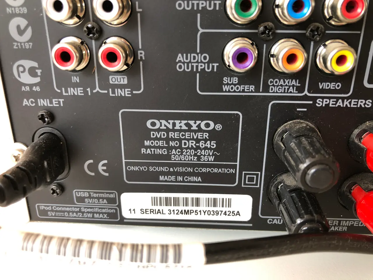 Billede 10 - Onkyo DVD afspiller og receiver