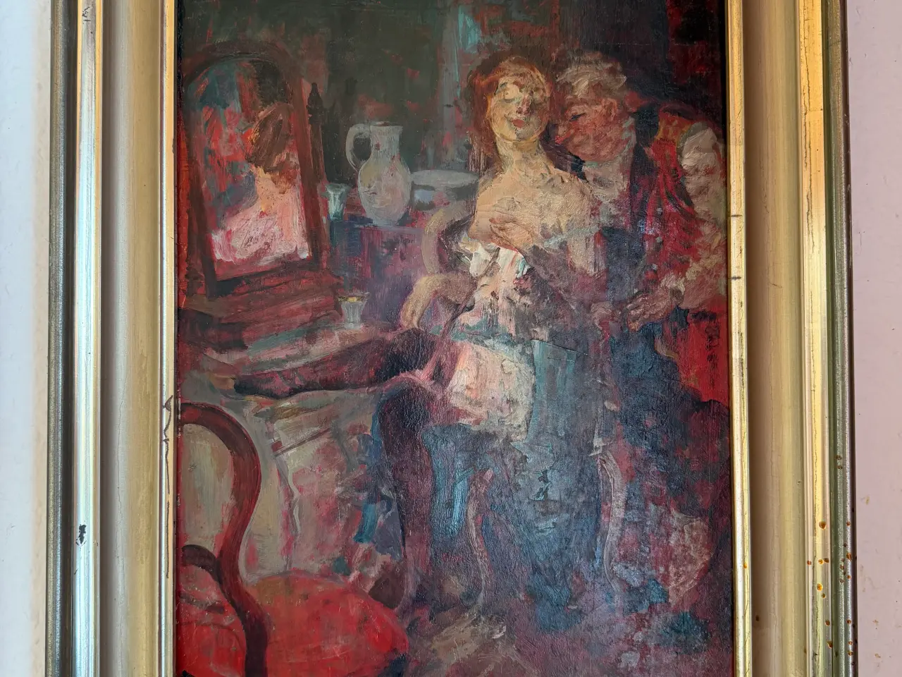 Billede 1 - Ludvig Jacobsen (1890–1957) – "Galant scene"