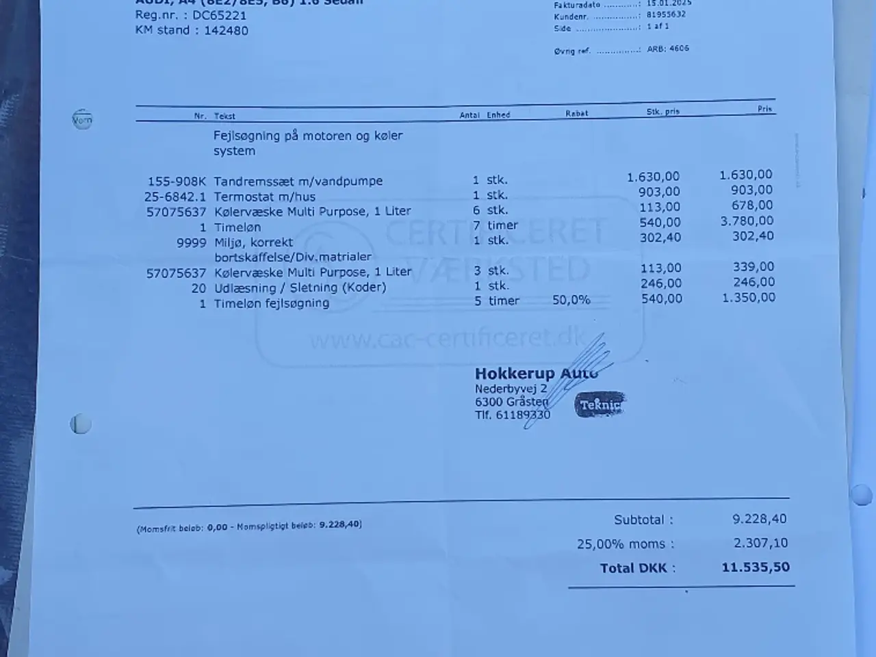 Billede 6 - Audi a4 benzin 1,6