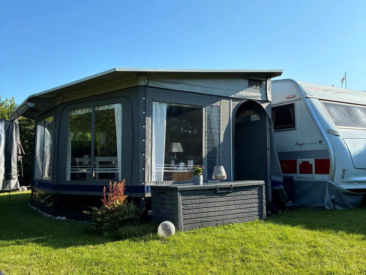 Billede 3 - vinterisoleret Kabe campingvogn 2011 sælges