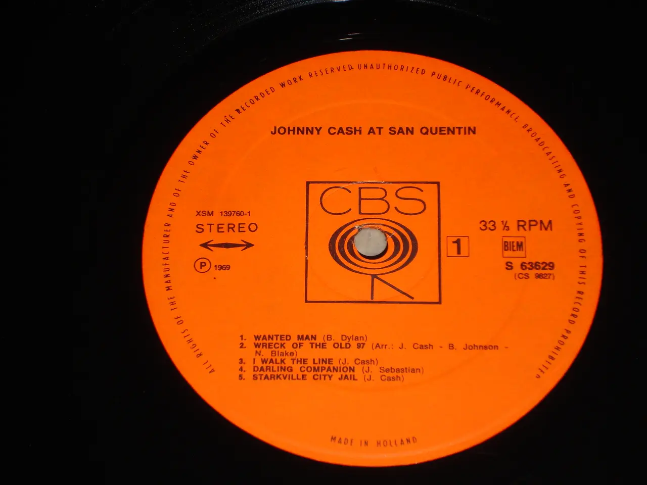 Billede 4 - Johnny Cash – Johnny Cash At San Quentin