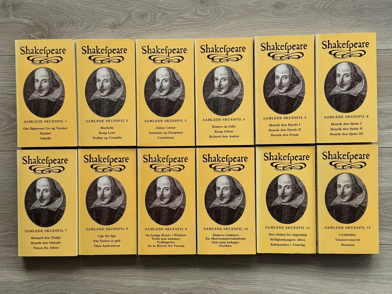 Billede 1 - SHAKESPEARE SAMLEDE SKUESPIL 1-12