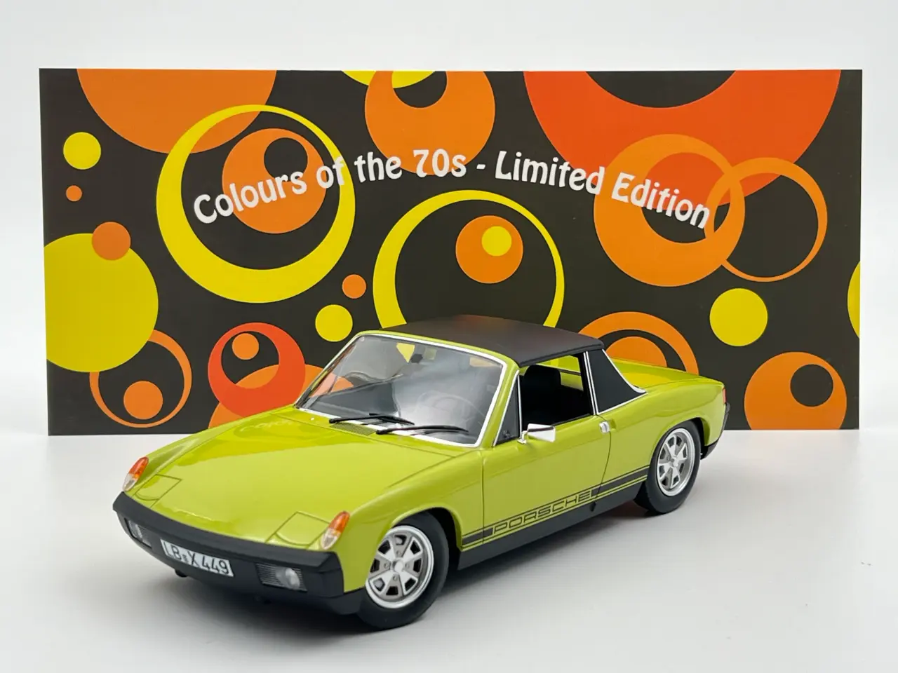Billede 1 - 1973 VW-Porsche 914 2.0 - 1:18 Flot og detaljeret
