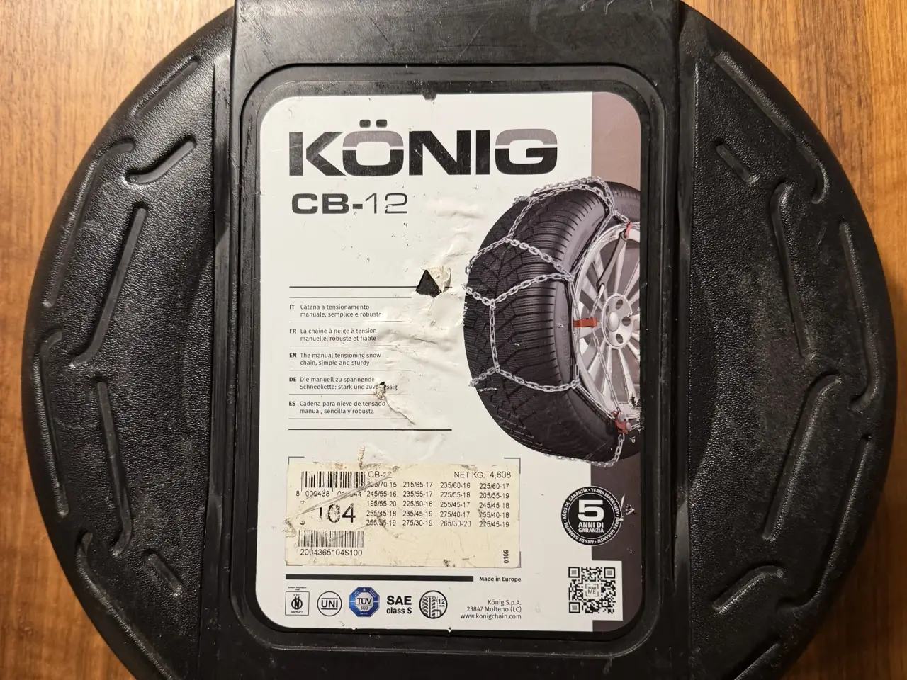 Billede 1 - Snekæder KÖNIG CB-12 104