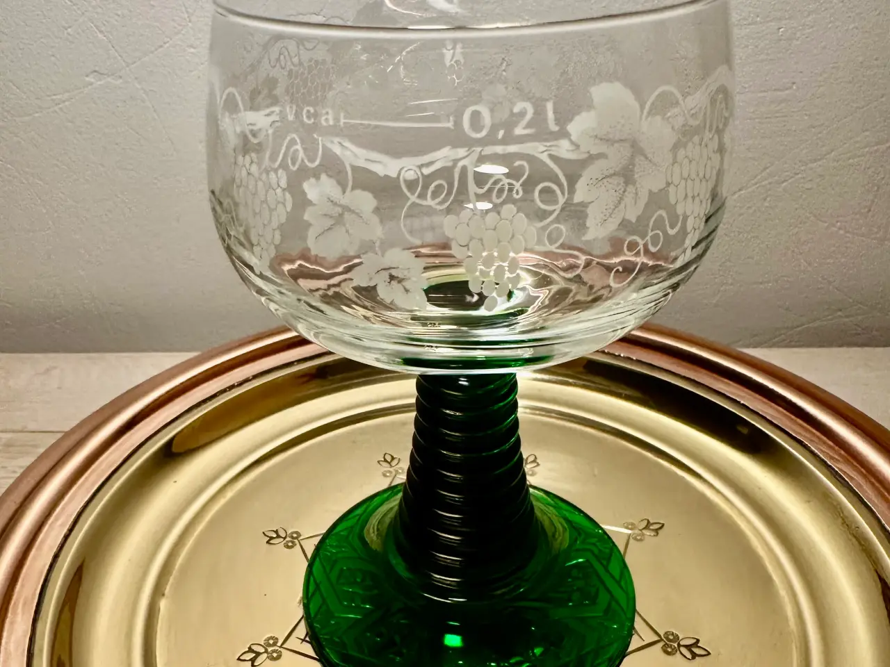 Billede 10 - Vintage fad/ platte af massiv kobber/ messing