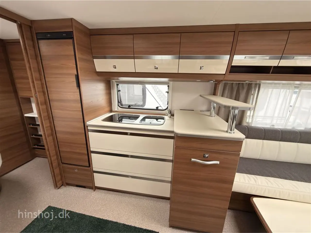 Billede 4 - 2019 - Dethleffs Nomad 590 RF   Campingvogn med Centralvarme står som ny.