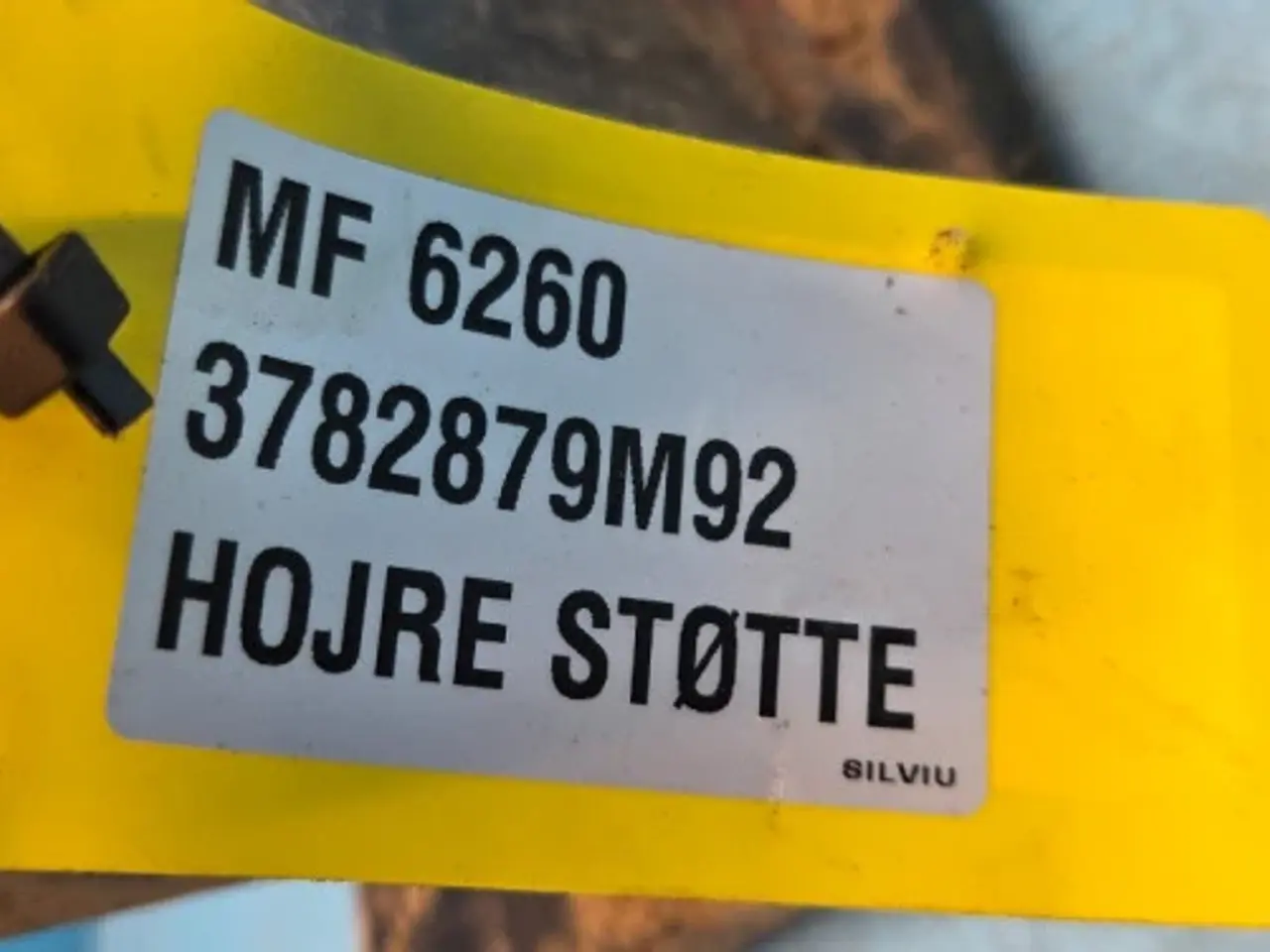 Billede 4 - Massey Ferguson 6260 Støtte R.  3782879M92