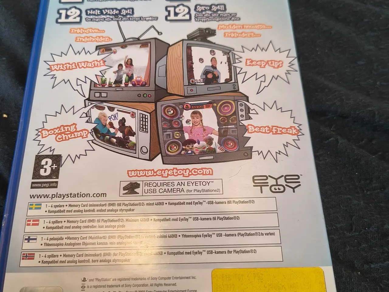 Billede 13 - EyeToy pakke til PS2 – Kamera + 3 klassiske spil