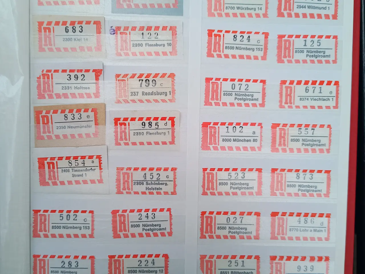 Billede 14 - Tyske Automat og rekommanderete mærker