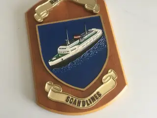 dsb rederi scandlines plakette relief