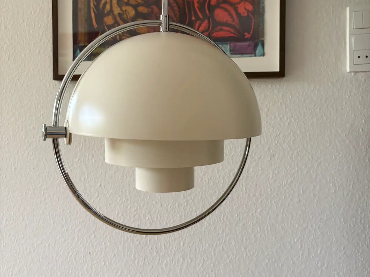 Billede 2 - GUBI Multi-Lite Pendel Hvid/ Krom