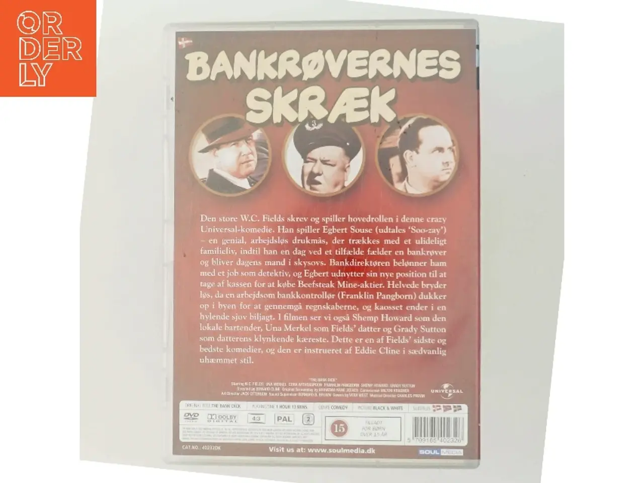 Billede 3 - W.c. Fields,the Bank Dick med W.C. Fields (DVD)