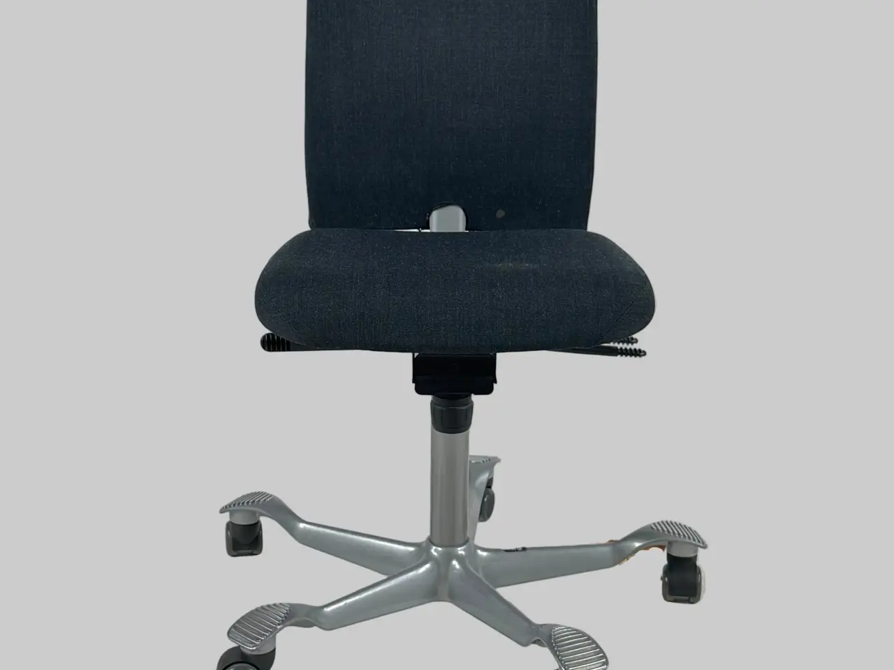 Billede 3 - HÅG H04 4100 Kontorstol – Mørkegrå/Gråt Stel 200 mm