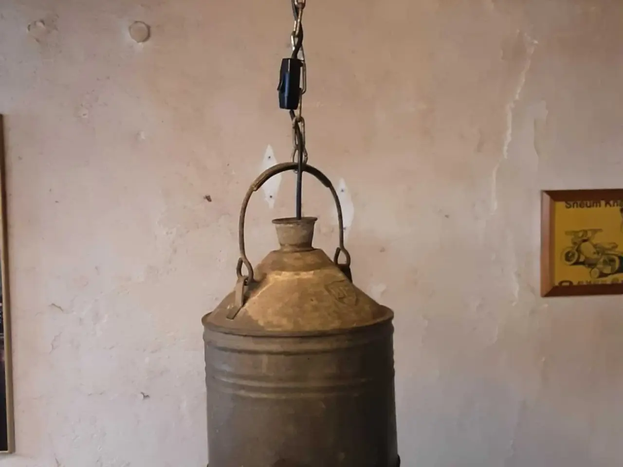 Billede 3 - Gamle lamper lavt af oliedunke