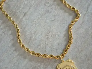 Goldfilled rope chain