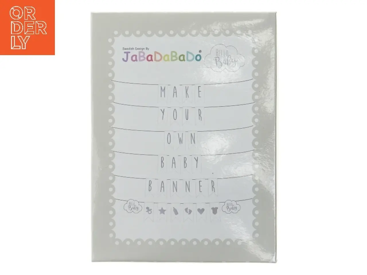 Billede 1 - Gør-det-selv baby banner kit (str. 6 m)
