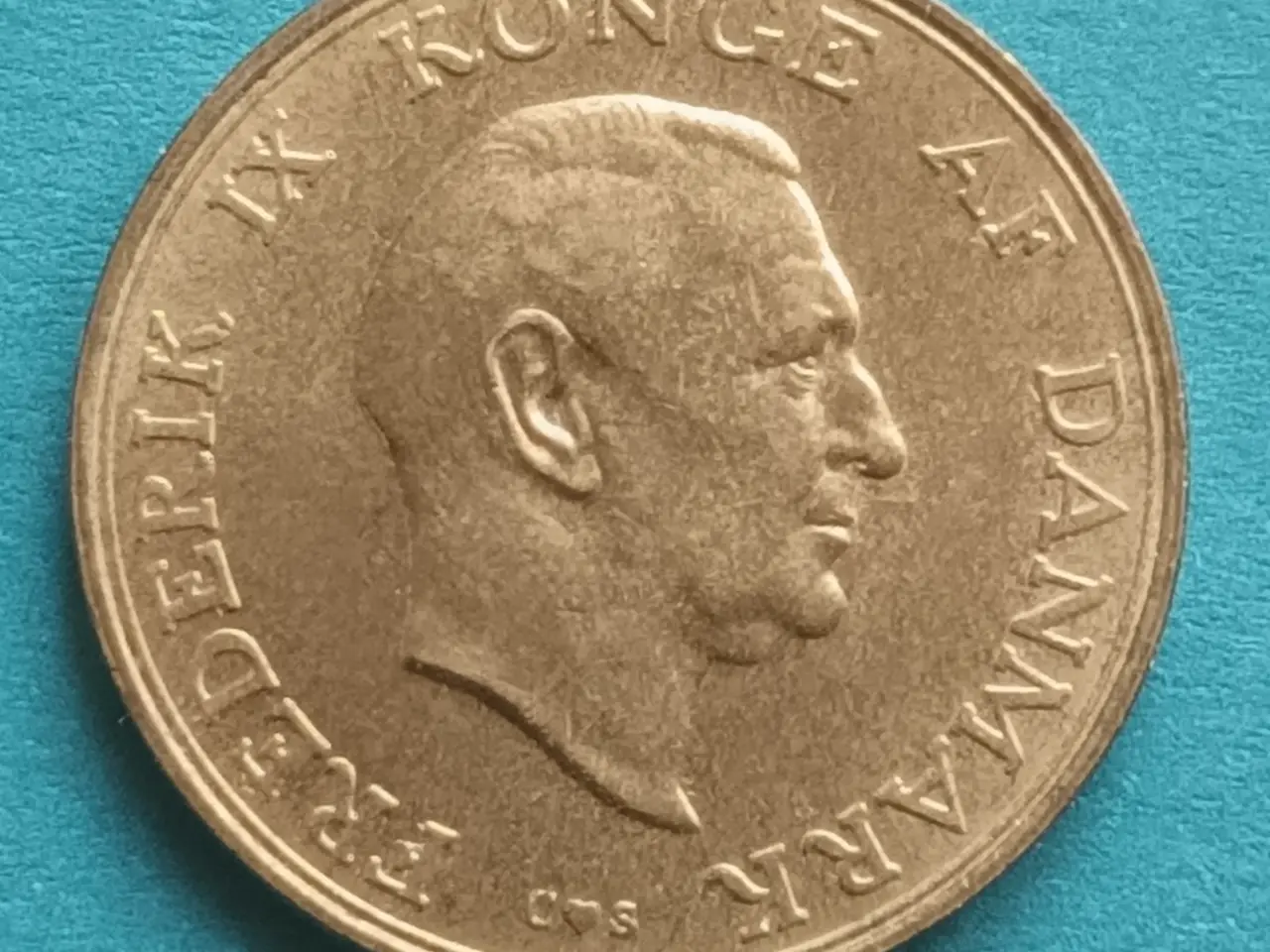 Billede 2 - 1 Kr 1959 i flot u cirkuleret kvalitet.