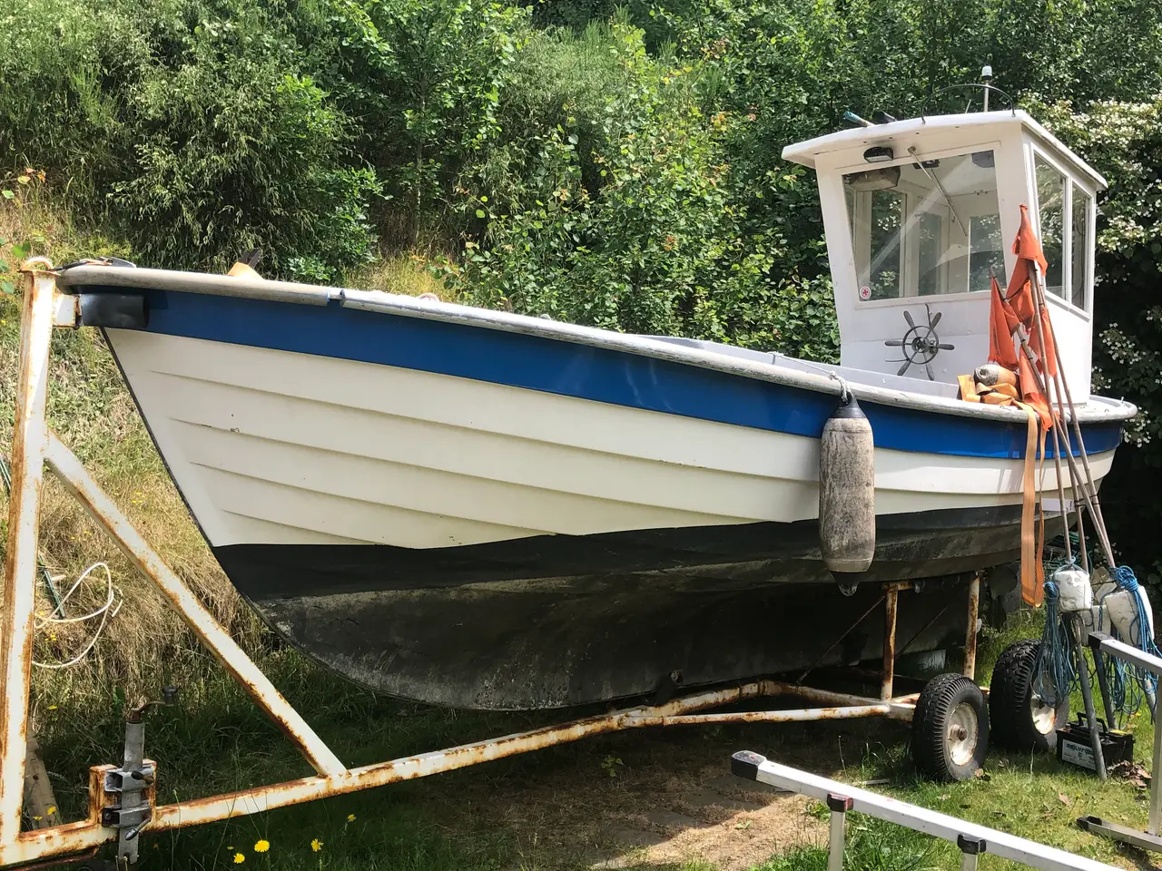 Billede 1 - 20" fiskebåd Sælges