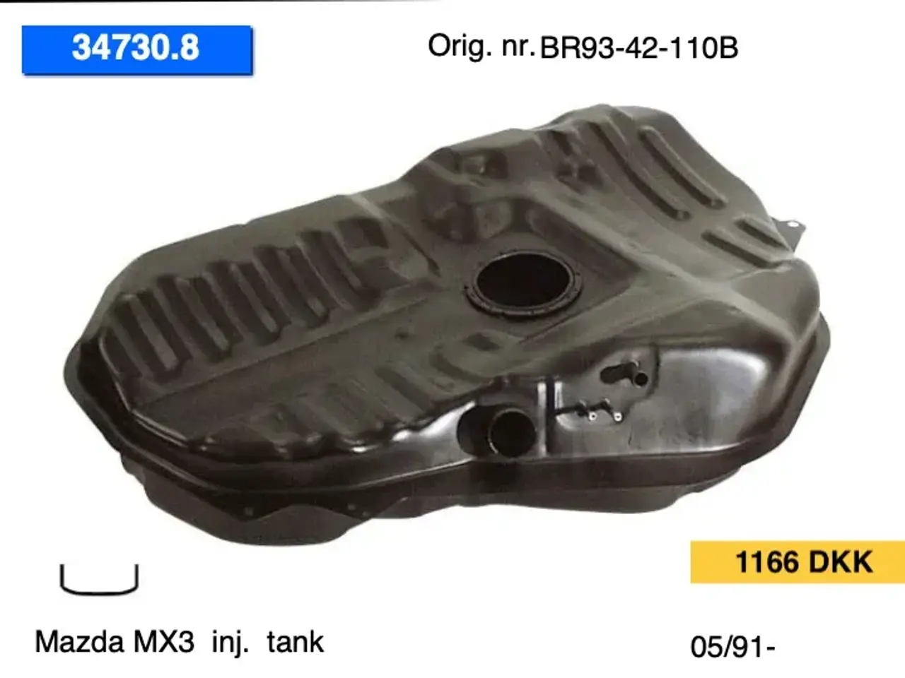 Billede 8 - Mazda 121/B pu/MX3 tank