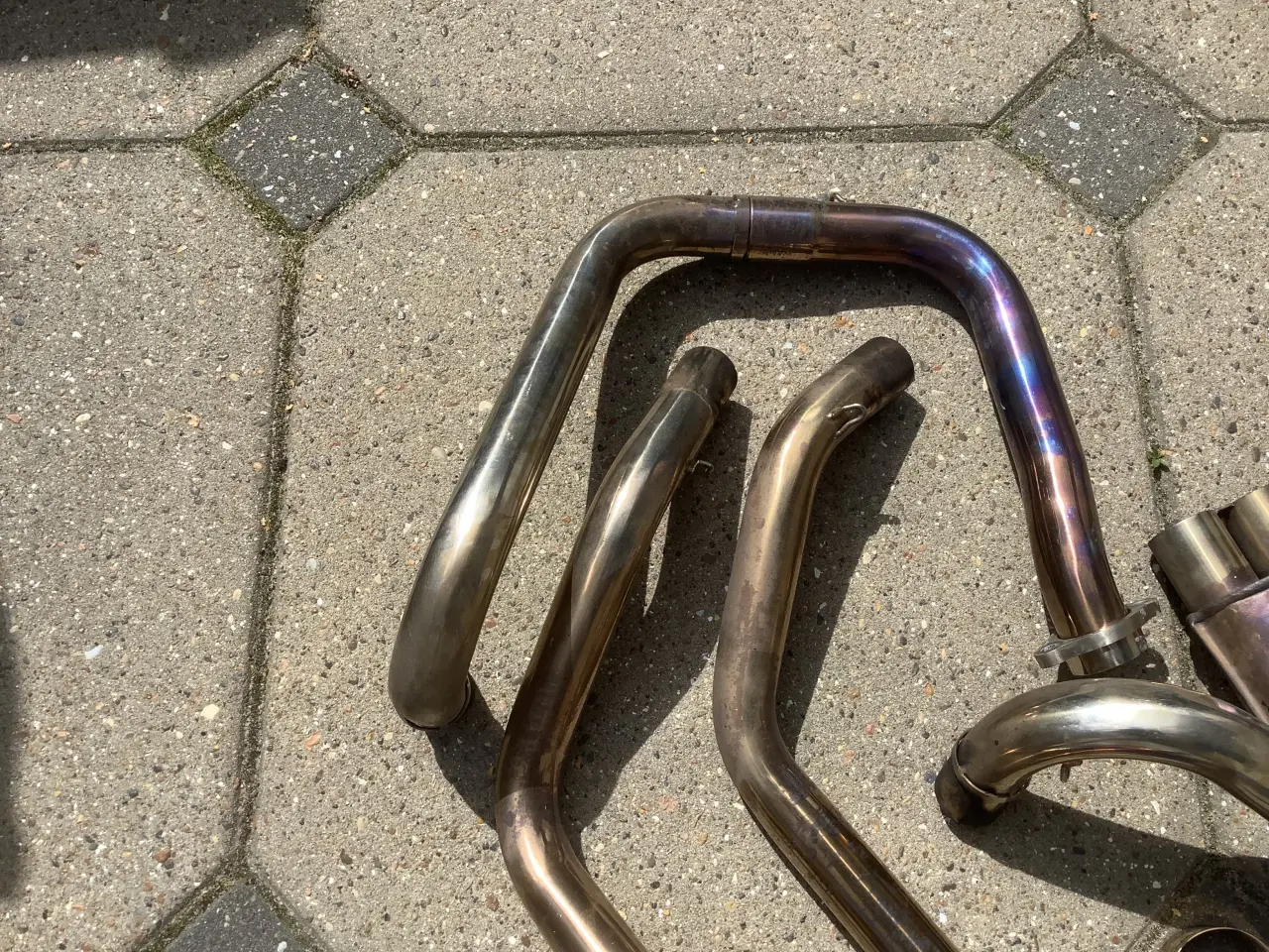 Billede 6 - Honda VFR 800 rc79 Delkevic udstødning komplet.